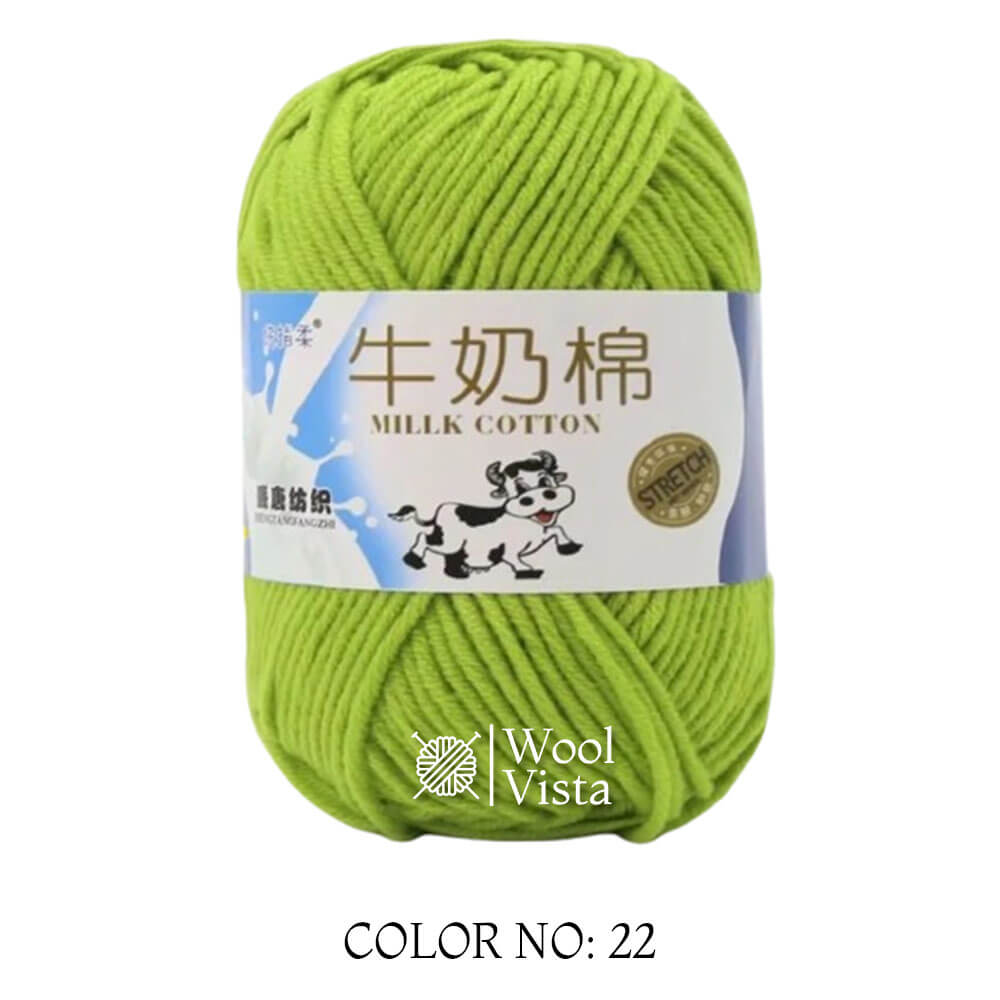 MILK COTTON YARN