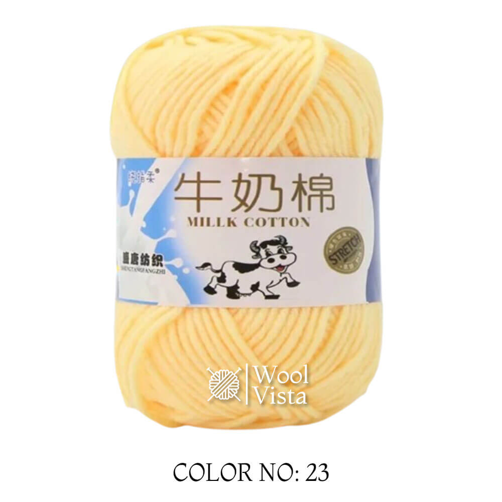 MILK COTTON YARN