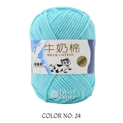 MILK COTTON YARN