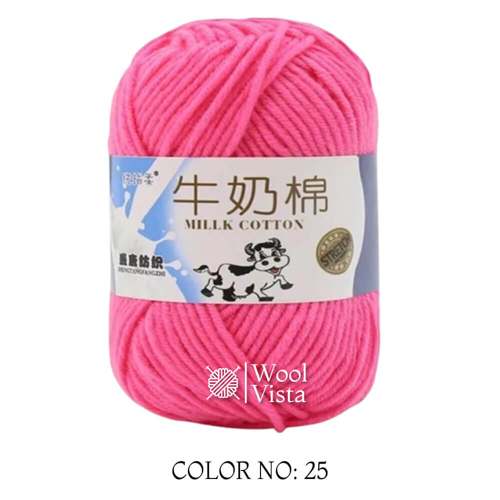 MILK COTTON YARN