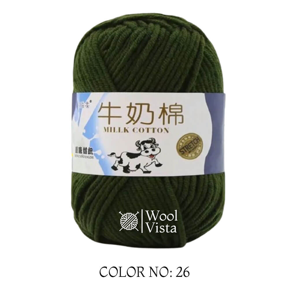 MILK COTTON YARN