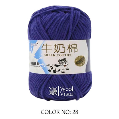 MILK COTTON YARN