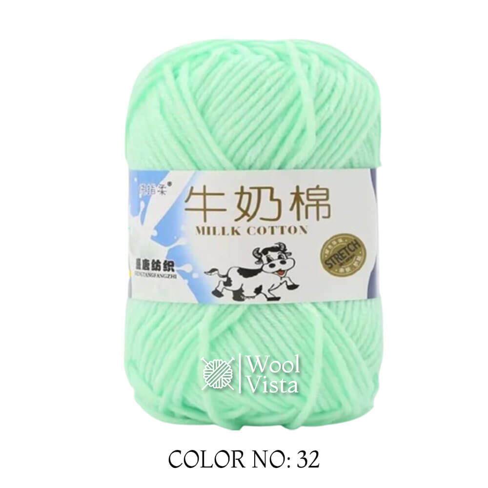 MILK COTTON YARN