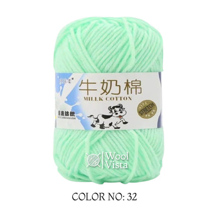 MILK COTTON YARN