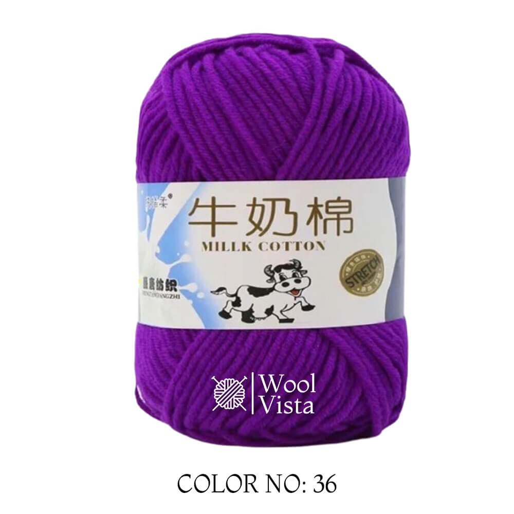 MILK COTTON YARN