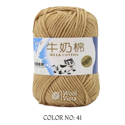 MILK COTTON YARN