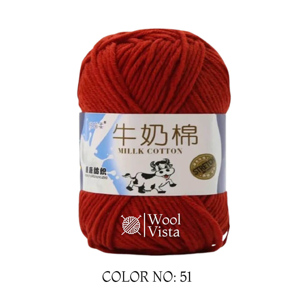 MILK COTTON YARN