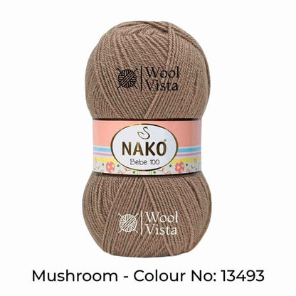 NAKO BEBE 100 - THIN YARN BALL