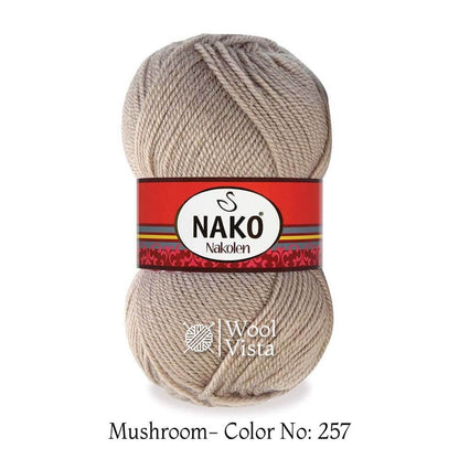 NAKO NAKOLEN - 49% WOOL, 51% PREMIUM ACRYLIC