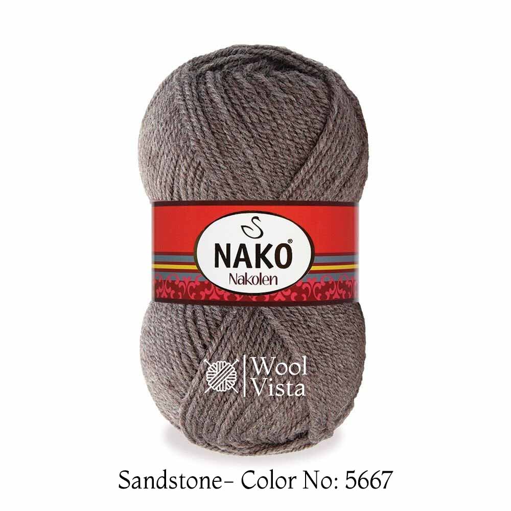 NAKO NAKOLEN - 49% WOOL, 51% PREMIUM ACRYLIC