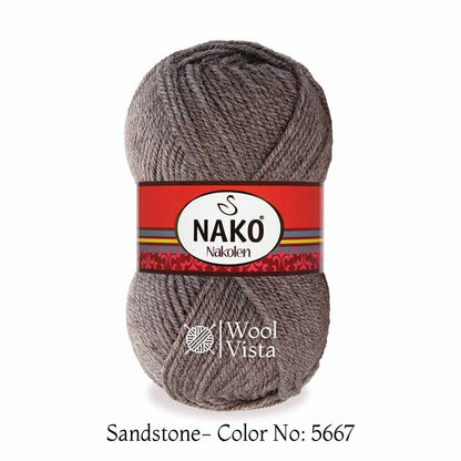 NAKO NAKOLEN - 49% WOOL, 51% PREMIUM ACRYLIC