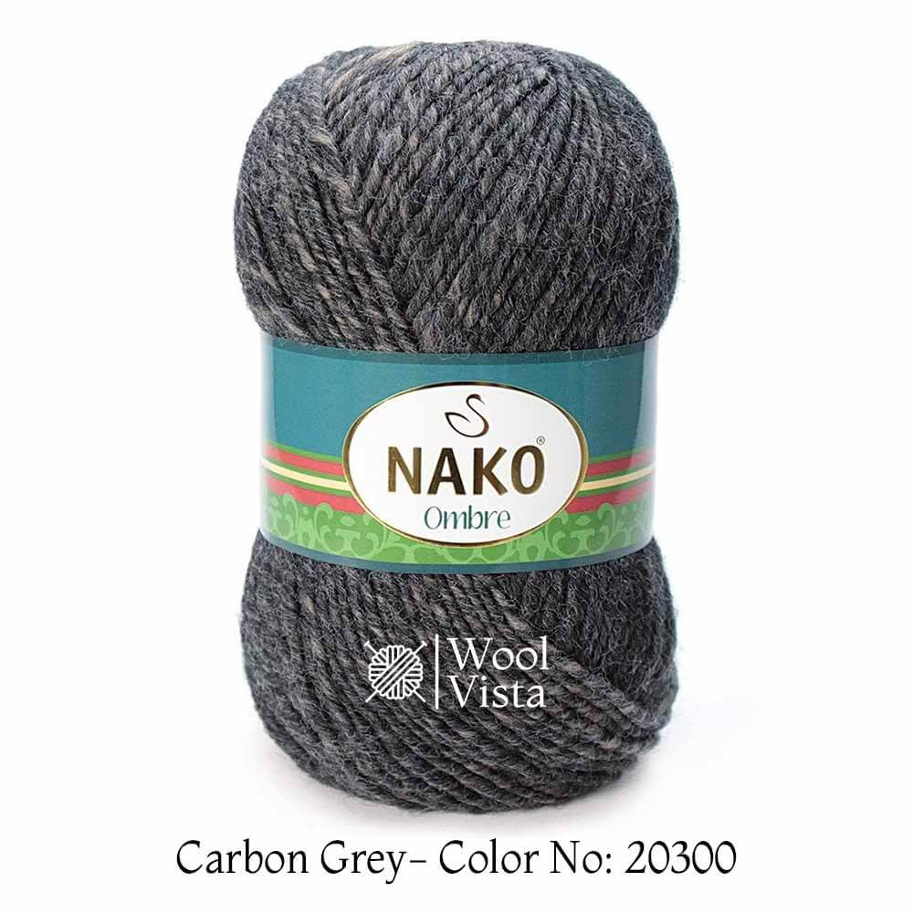 NAKO OMBRE - 25% WOOL, 75% PREMIUM ACRYLIC - (PACK OF 5)