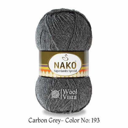 NAKO SUPERLAMBS SPECIAL - 49% WOOL 51% ACRYLIC