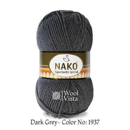 NAKO SUPERLAMBS SPECIAL - 49% WOOL 51% ACRYLIC