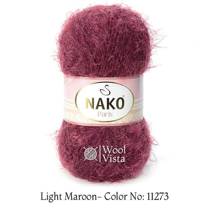 NAKO PARIS - 40% PREMIUM ACRYLIC, 60% POLYAMIDE - (PACK OF 5)