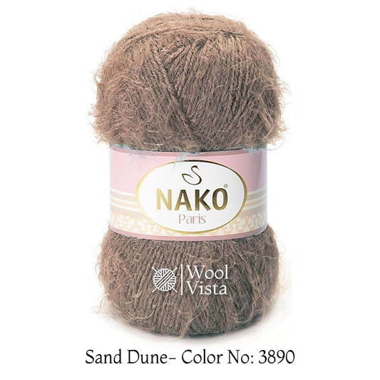 NAKO PARIS - 40% PREMIUM ACRYLIC, 60% POLYAMIDE