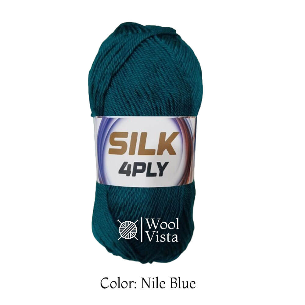 SUPER SOFT SILKY YARN BALL (PACK OF 4 YARN BALLS)