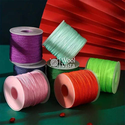 IMPORTED NYLON CORD FOR MAKING BRACELETS AND DIY PROJECTS - 1.0mm