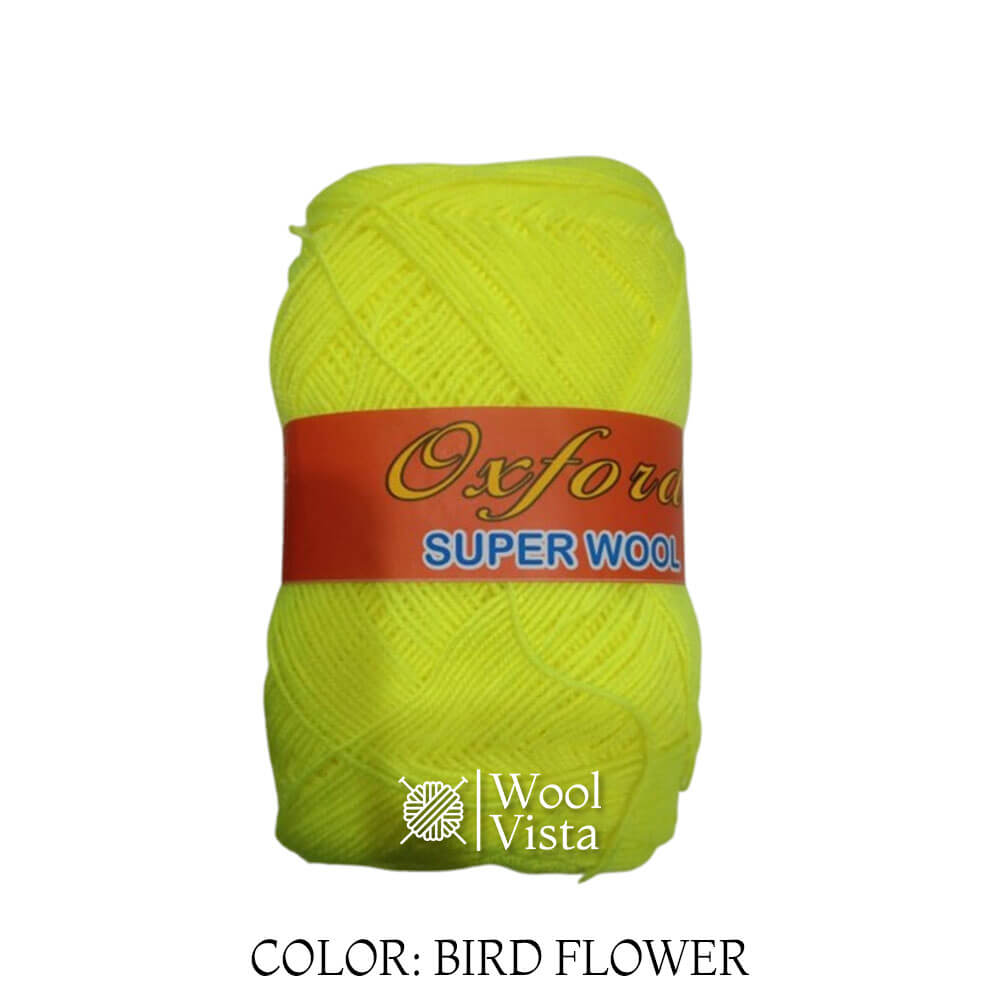 OXFORD SUPER WOOL - 3PLY CRYSTAL YARN BALL