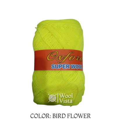 OXFORD SUPER WOOL - 3PLY CRYSTAL YARN BALL