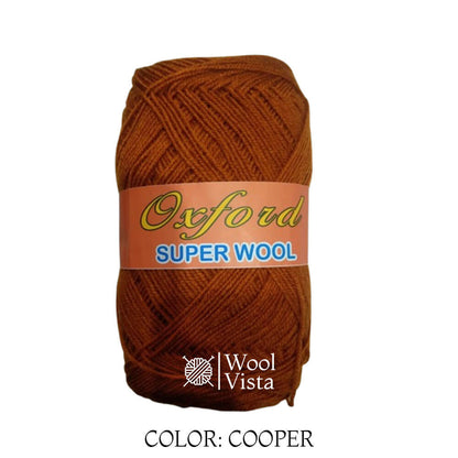 OXFORD SUPER WOOL - 3PLY CRYSTAL YARN BALL