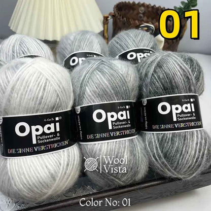 OPAPI RAINBOW MOHAIR BLEND IMPORTED YARN - (PACK OF 6)