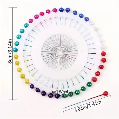 PEARL HAIR PINS – FOR CRAFTS, JEWELRY & CLOTHING DECORATION