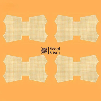 PLASTIC CANVAS MESH SHEETS FOR CROCHET BAGS AND DIY ACCESSORIES