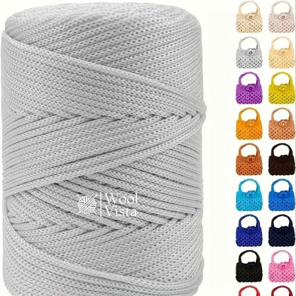 PREMIUM BRAIDED IMPORTED POLYESTER MACRAME CORD - 3MM