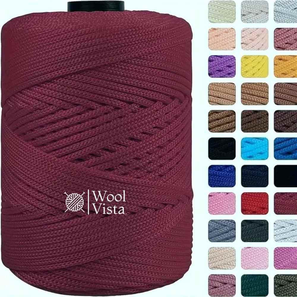 PREMIUM BRAIDED IMPORTED POLYESTER MACRAME CORD - 3MM