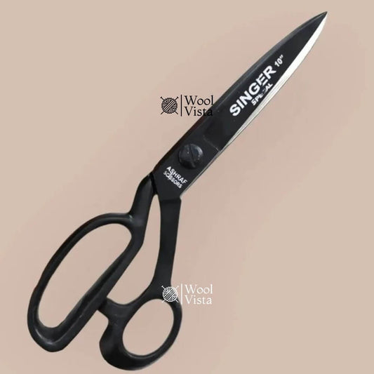 PROFESSIONAL HEAVY DUTY TAILORING SCISSORS 10" – HIGH CARBON STEEL FABRIC & LEATHER CUTTER