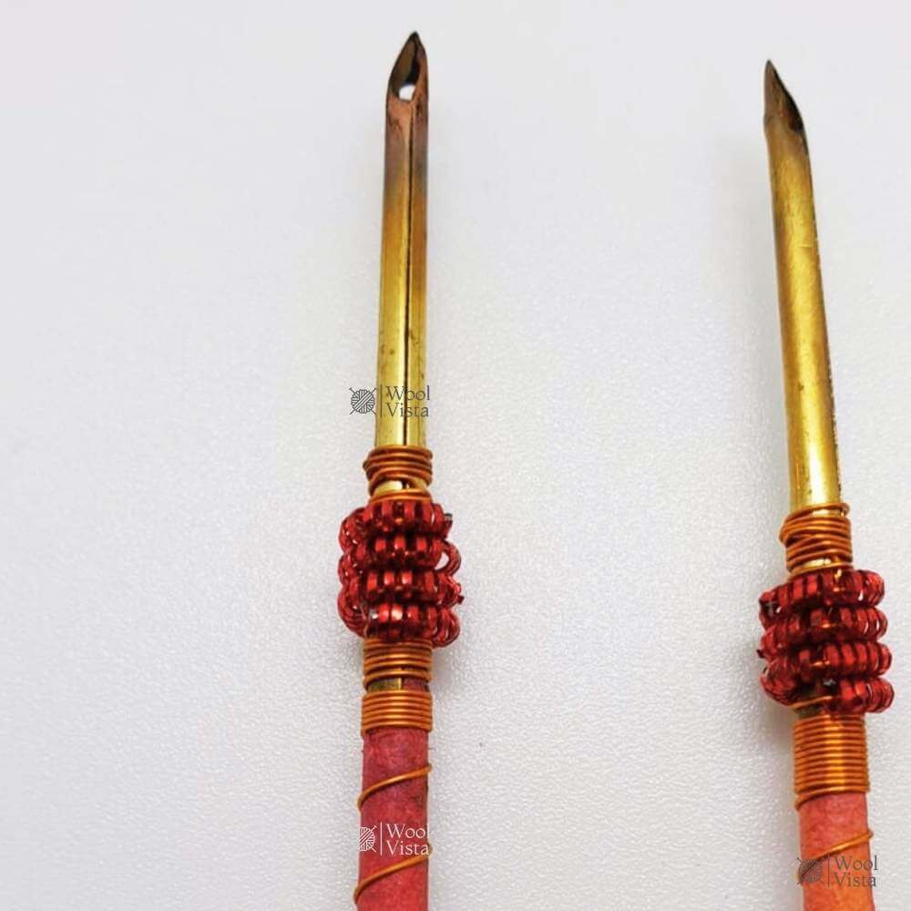 PUNCH NEEDLE (AAR) – SET OF 4, EMBROIDERY TOOL KIT FOR DIY CRAFTS & TEXTILE ART