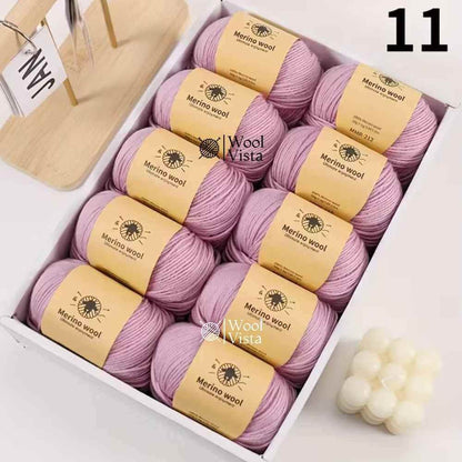 PURE WOOL FINELY WOVEN HAND-DYED YARN – 100% PURE WOOL FOR KNITTING & CROCHET