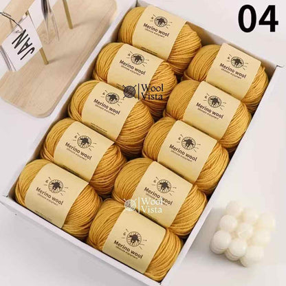 PURE WOOL FINELY WOVEN HAND-DYED YARN – 100% PURE WOOL FOR KNITTING & CROCHET