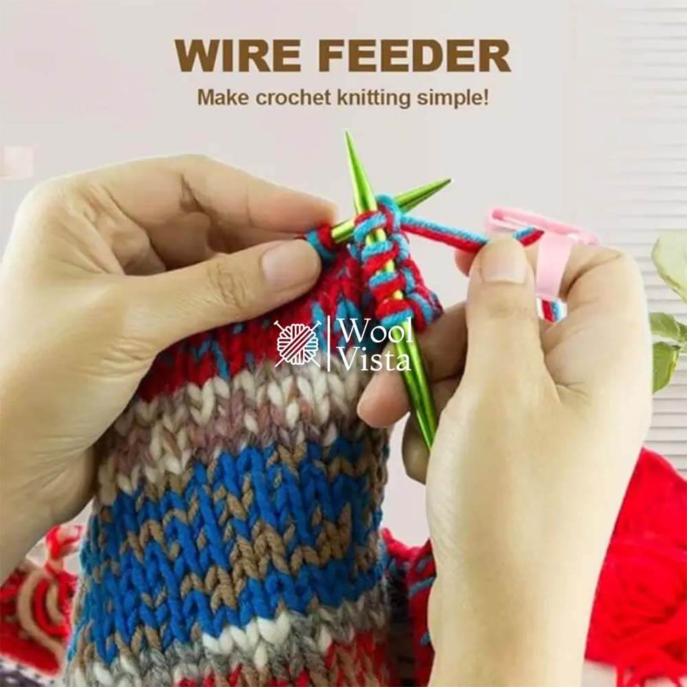 PLASTIC FINGER YARN GUIDE RING SET - (PACK OF 2)