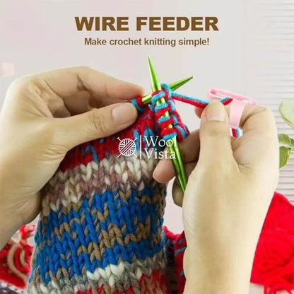 PLASTIC FINGER YARN GUIDE RING SET - (PACK OF 2)
