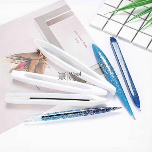 3PCS DIY RESIN PEN MAKING KIT – SILICONE MOLDS FOR EPOXY RESIN BALLPOINT PEN CASTING & CRAFT PROJECTS