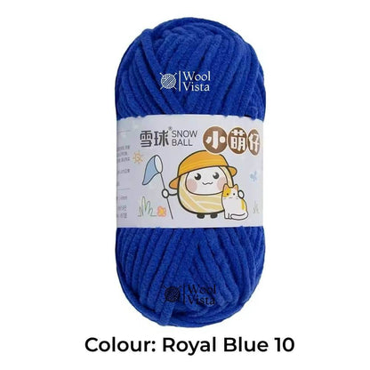 THIN CHENILLE PLUSH YARN – SOFT BLANKET & CROCHET YARN FOR KNITTING, DIY CRAFTS