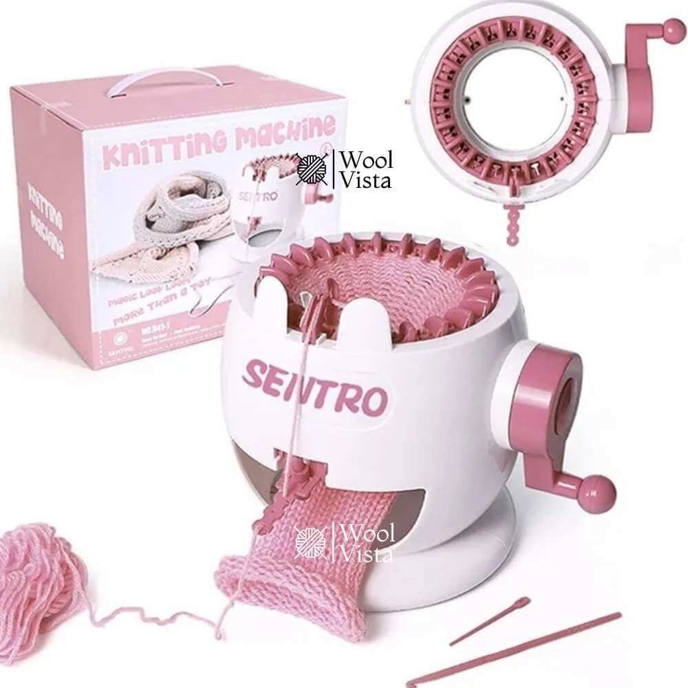 SENTRO KNITTING MACHINE 22 PIN – ROUND WEAVING MACHINE FOR DIY SCARVES, HATS & SOCKS