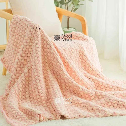 SOFT LOOP YARN BALL –  DIY KNITTING YARN FOR SCARVES, BAGS, BLANKETS & CRAFTS