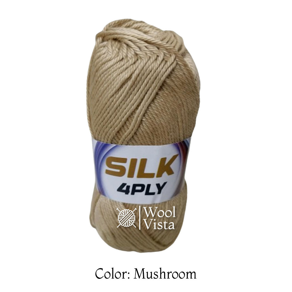 SUPER SOFT SILKY YARN BALL (PACK OF 4 YARN BALLS)