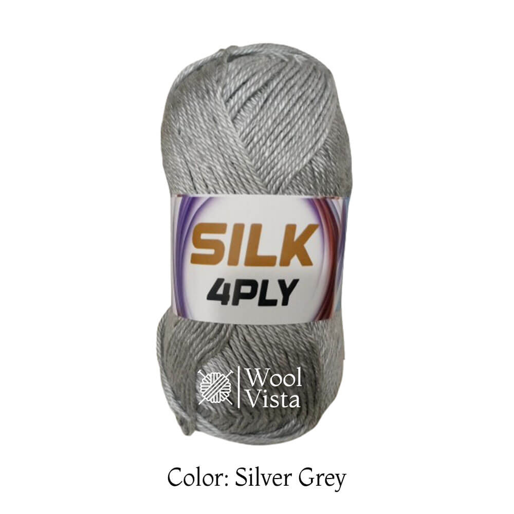 SUPER SOFT SILKY YARN BALL (PACK OF 4 YARN BALLS)