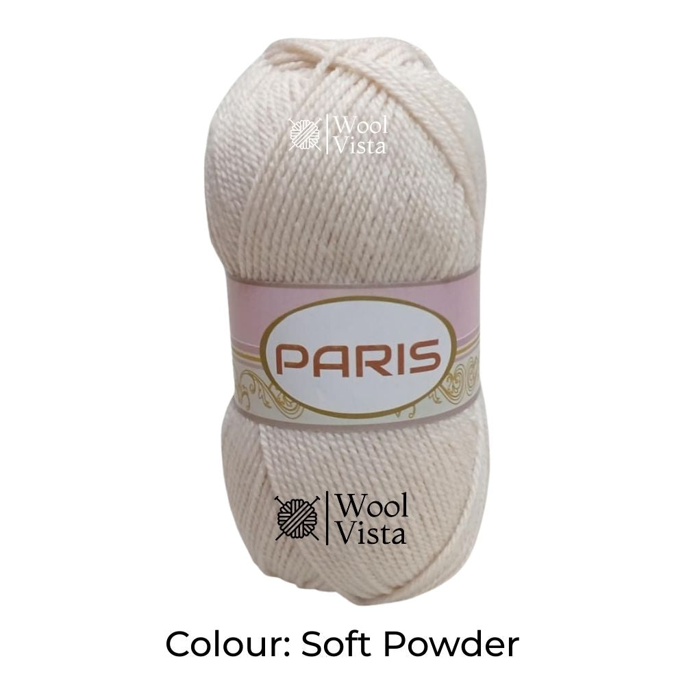 PARIS PLAIN - YARN BALLS - (PACK OF 5)