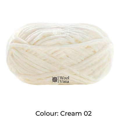 THIN CHENILLE PLUSH YARN – SOFT BLANKET & CROCHET YARN FOR KNITTING, DIY CRAFTS