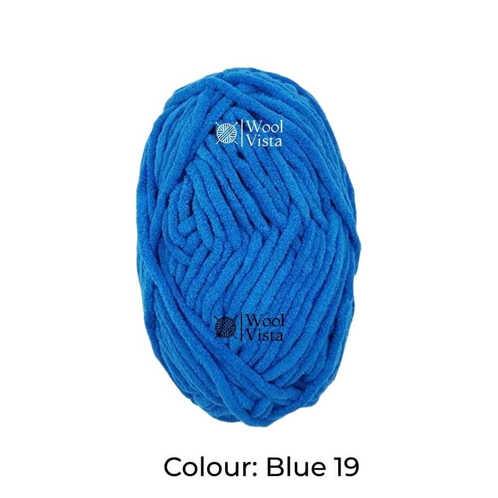 THIN CHENILLE PLUSH YARN – SOFT BLANKET & CROCHET YARN FOR KNITTING, DIY CRAFTS