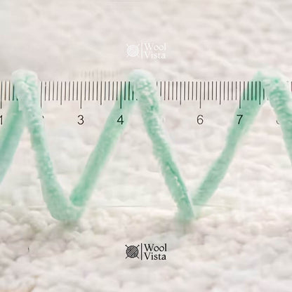 THIN CHENILLE PLUSH YARN – SOFT BLANKET & CROCHET YARN FOR KNITTING, DIY CRAFTS