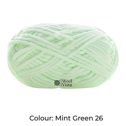 THIN CHENILLE PLUSH YARN – SOFT BLANKET & CROCHET YARN FOR KNITTING, DIY CRAFTS