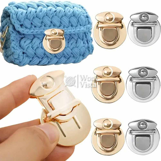 PUSH CLASP LOCK FOR BAGS (1 PIECE)