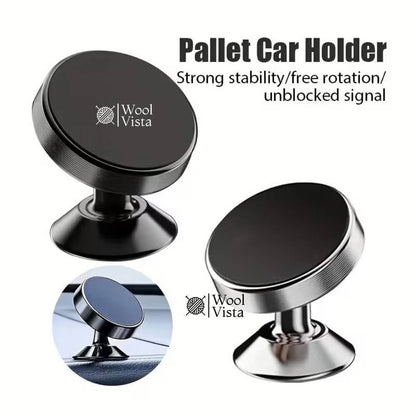UNIVERSAL MAGNETIC CAR MOBILE HOLDER – 360° ROTATING SUPER STRONG METAL AIR VENT PHONE HOLDER