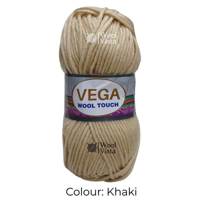 VEGA WOOL TOUCH - YARN BALLS - (PACK OF 5)